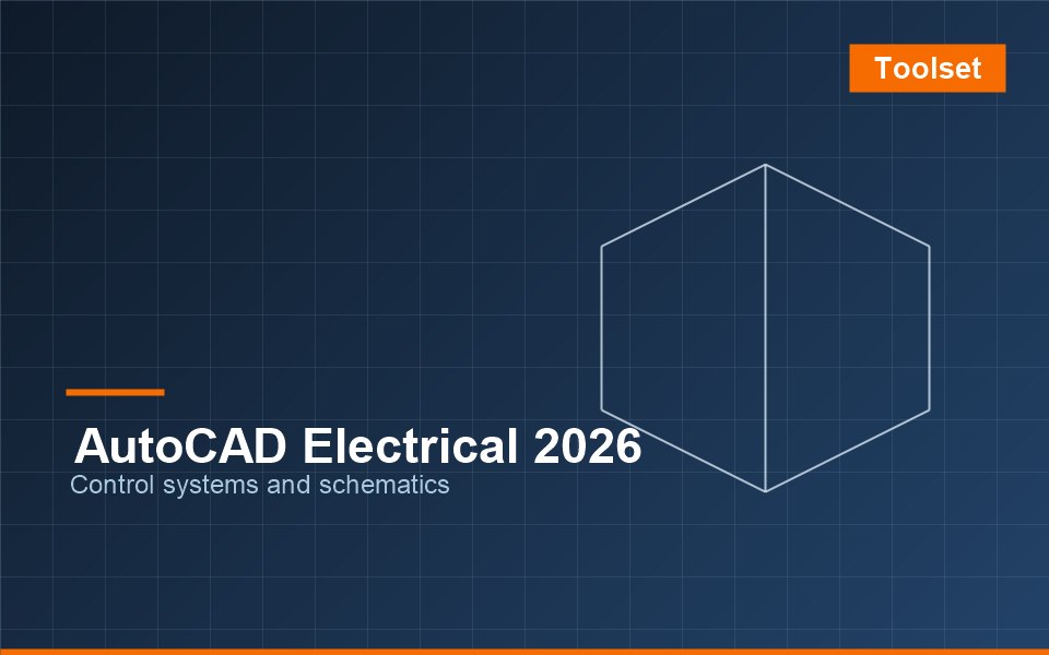 AutoCAD Electrical 2026 — control systems