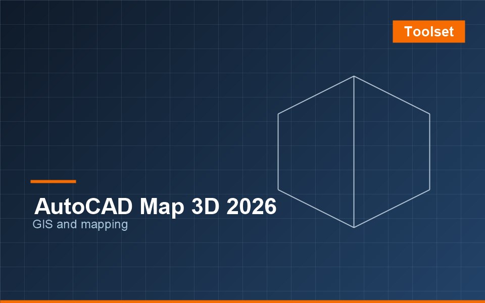 AutoCAD Map 3D 2026 — GIS and mapping